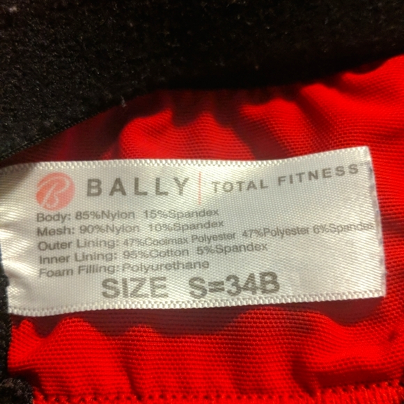 Bally Total Fitness Sports Bra - Picture 3 of 6